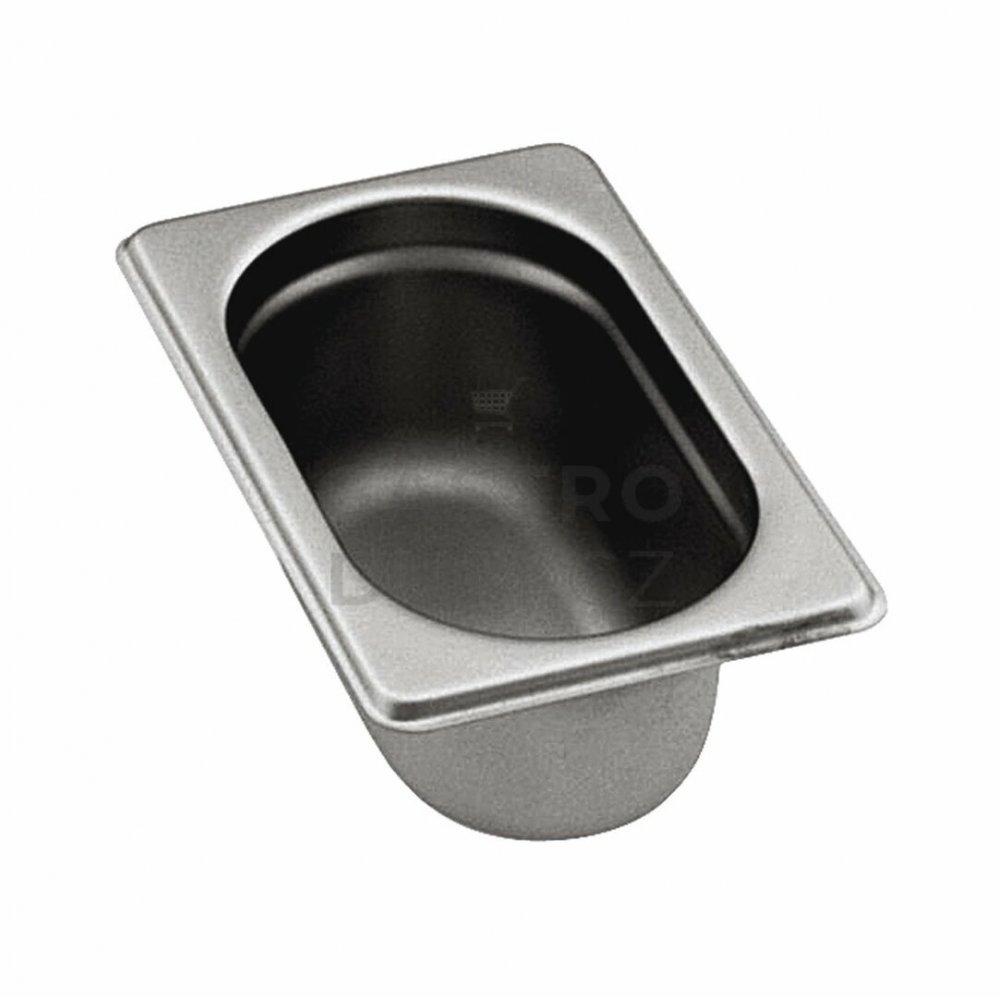 GN 1/9 (h=65 mm) nerezová plná nádoba OPTINOX