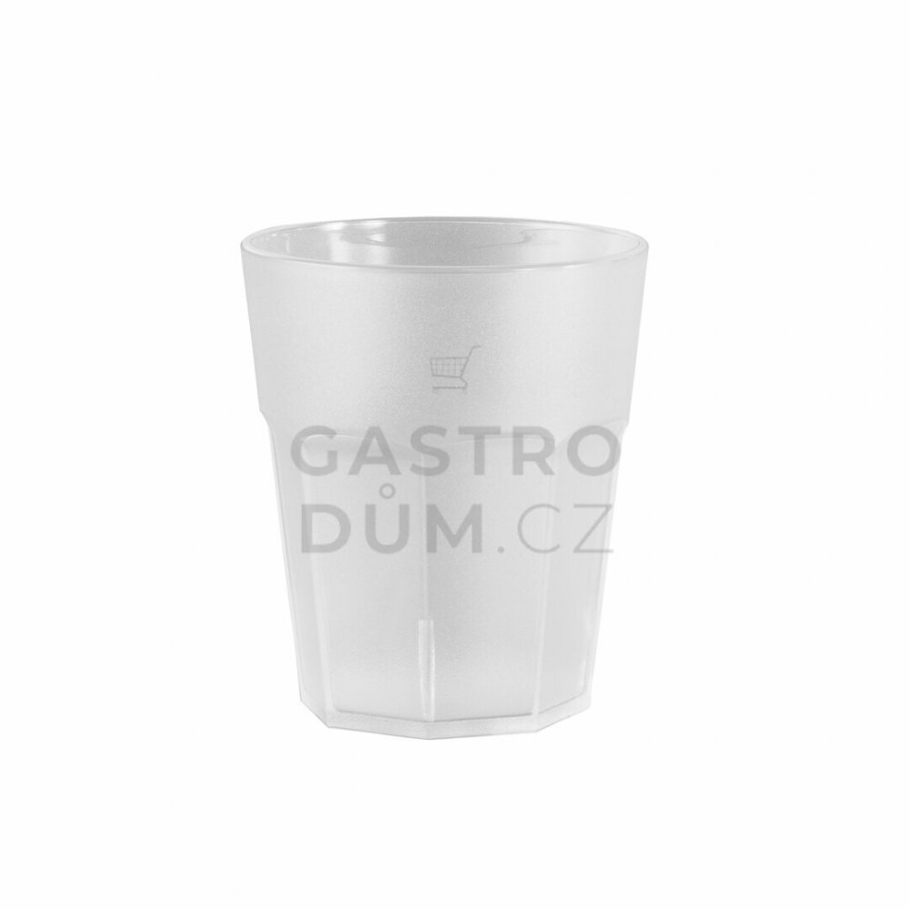 Gastronorm sklenice polykarbonátová 40cl – bílá