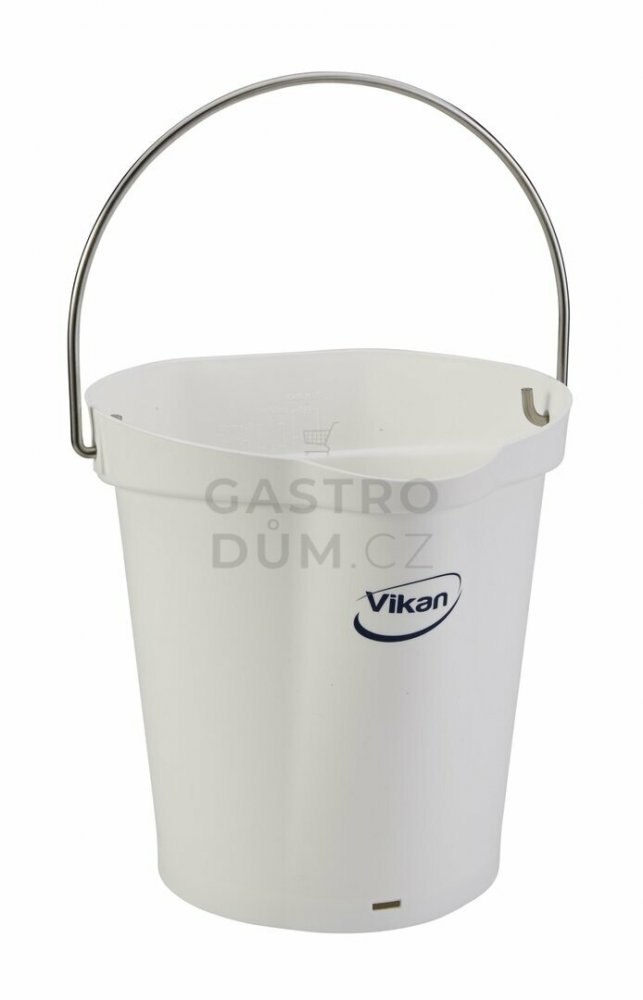 Vikan vědro 6 litrů – bílá
