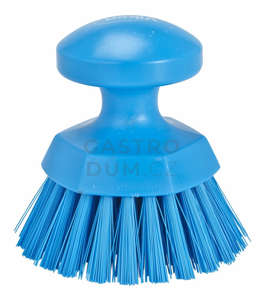 Vikan kartáč ruční kulatý 11 cm T/modrý 38853