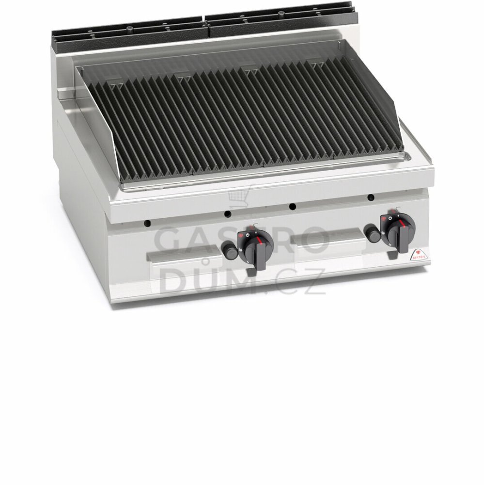 Plynový lávový gril Bertos PLG80B