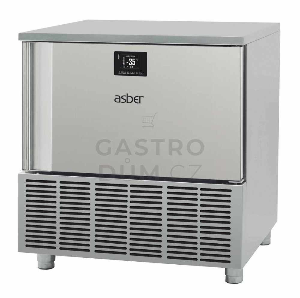 Asber šokový zchlazovač a zmrazovač PBC-05 5x (GN1/1-EN) 230V