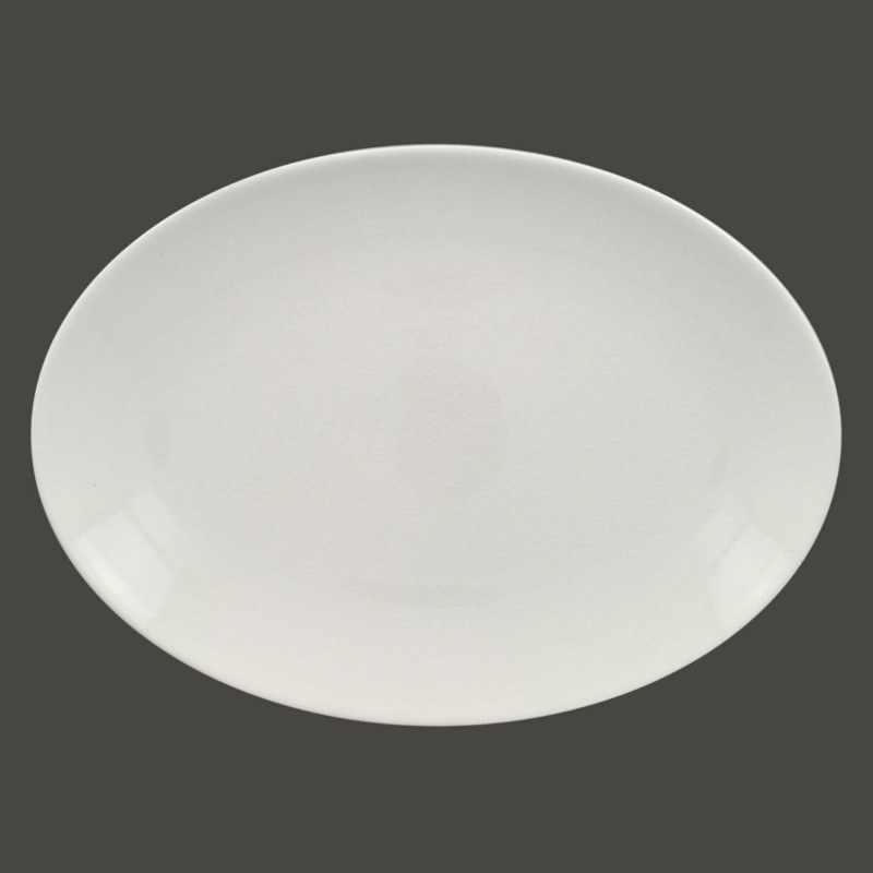 RAK Porcelain RAK Vintage talíř oválný 36 × 27 cm – bílá | RAK-VNNNOP36WH