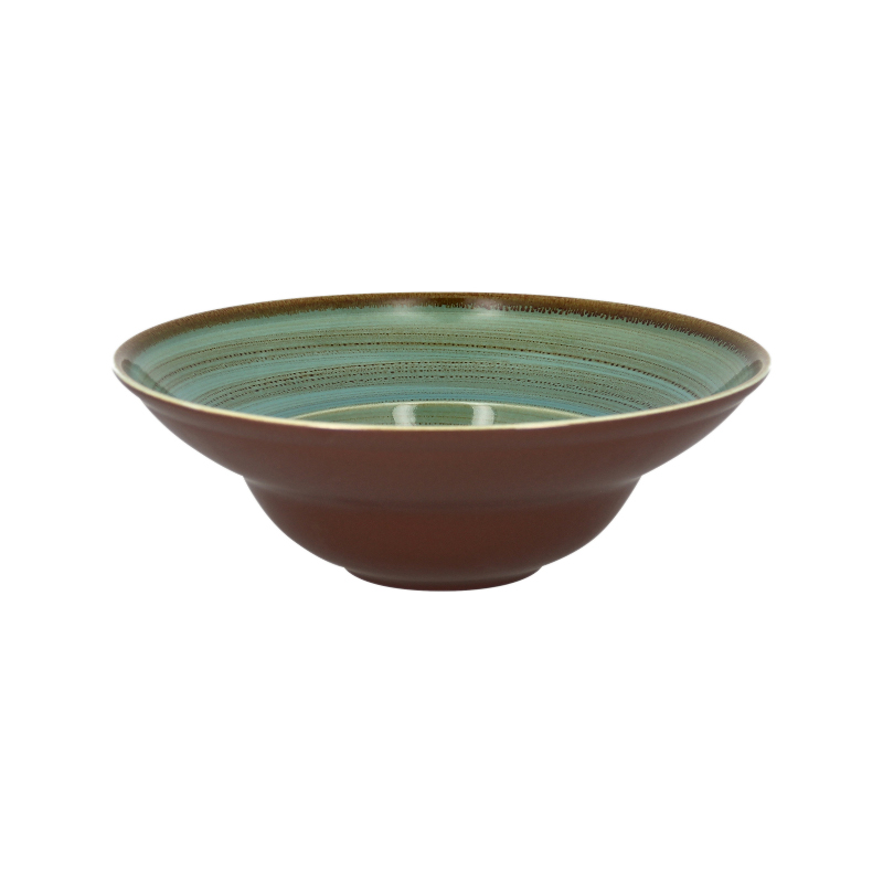 RAK Porcelain RAK Twirl talíř extra hluboký 26 cm – lagoon | RAK-TWCLXD26LA
