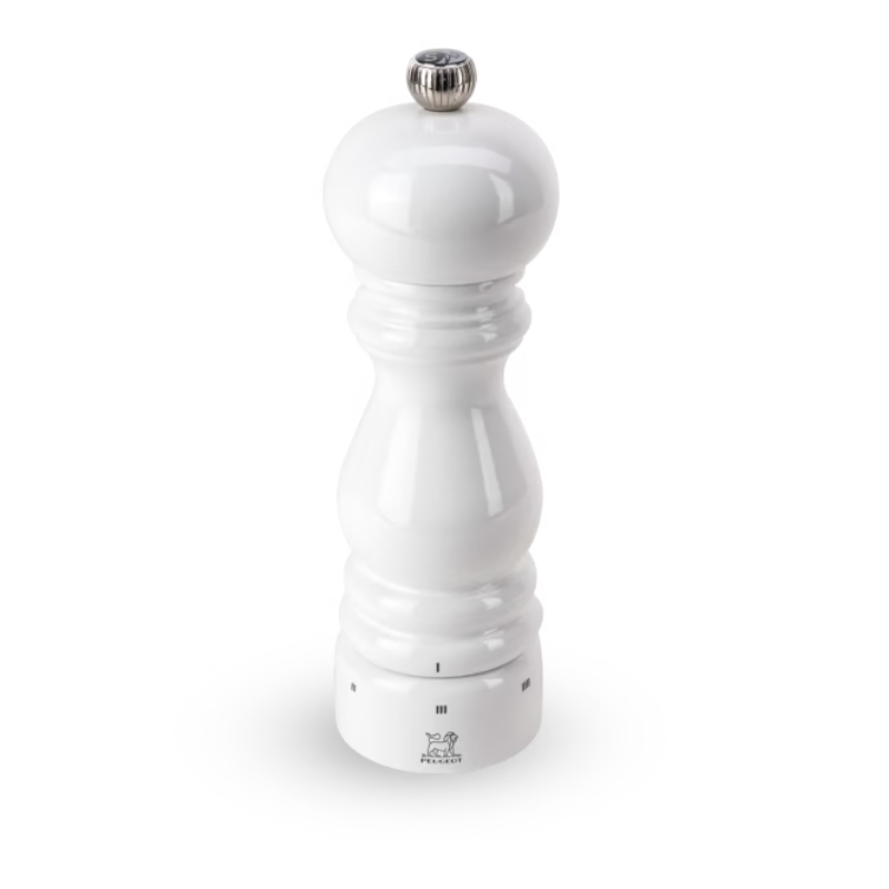 Peugeot Mlýnek Paris Zirlion na sůl, bílý 18 cm Peugeot Mlýnek Paris Zirlion na sůl, bílý 18 cm