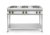 Elektrický vařič Kitchen Line – 6 plotýnek s otevřenou podstavou, HENDI, Kitchen Line, 400V/15600W, 1200x700x(H)900mm