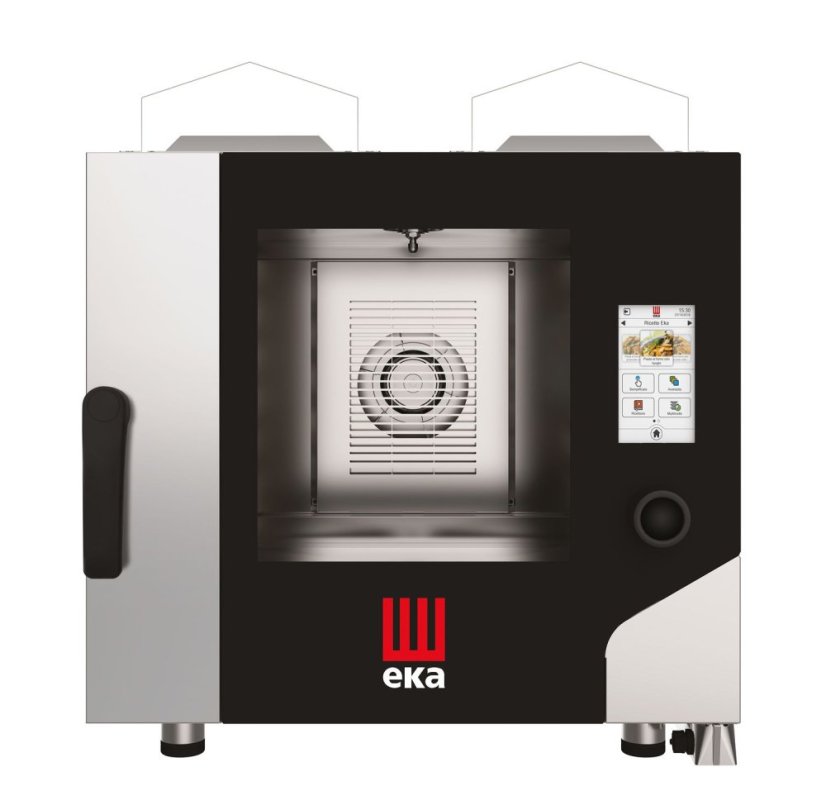 Konvektomat Millennial Touch Screen Gastro s automatickým mycím systémem, 5x GN 1/1 - elektronicky ovládaná, plynová, Tecnoeka, 230V/300W, 9300kW, 730x850x(H)800mm Konvektomat Millennial Touch Screen Gastro s automatickým mycím systémem, 5x GN 1/1 - elektronicky ovládaná, plynová, Tecnoeka, 230V/300W, 9300kW, 730x850x(H)800mm