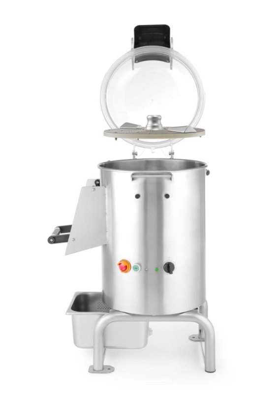 Škrabka na brambory 10 kg, HENDI, Kitchen Line, 230V/750W, 620x525x(H)833mm