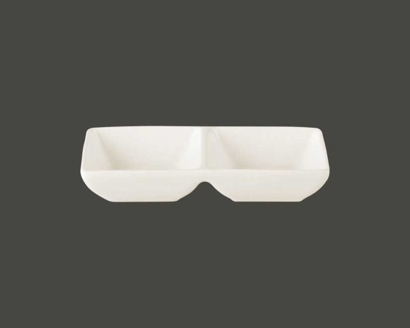 RAK Porcelain RAK Minimax dvojitá miska na omáčky 11,5 cl | RAK-ACTS01