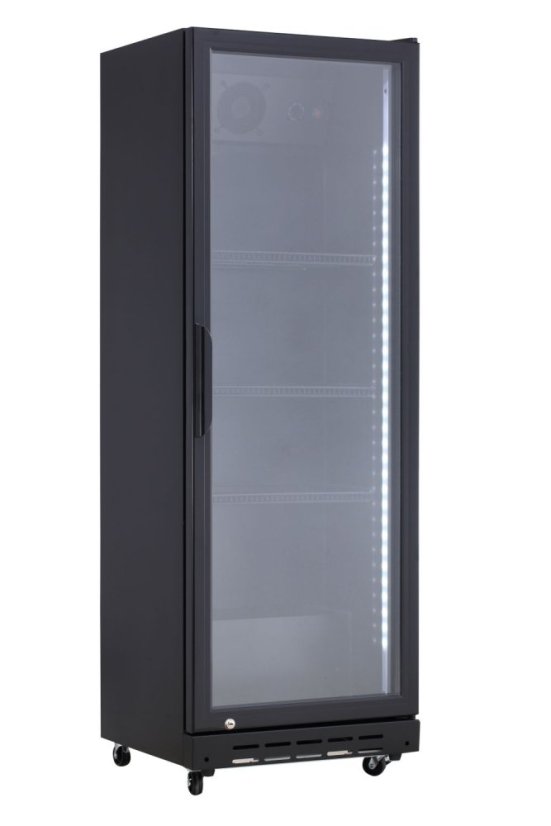 Chladnička do baru, jedny dveře, Arktic, 3 police, 160L, Černá, 230V/250W, 538x525x(H)1585mm Chladnička do baru, jedny dveře, Arktic, 3 police, 160L, Černá, 230V/250W, 538x525x(H)1585mm