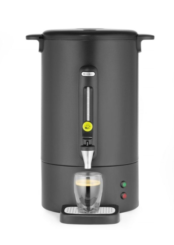 Percolator UNIQ, HENDI, designed by Robert Bronwasser, 14L, Černá, 230V/1750W, 357x380x(H)502mm