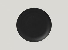 RAK Porcelain RAK Talíř mělký 24 cm, černá | RAK-NFNNPR24BK