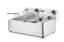 Fritéza Kitchen Line - 2x 6L, HENDI, Kitchen Line, 12L, 230V/6600W, 550x430x(H)305mm