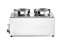 Sada: Bain-marie Ranger + 2x 4L nádoba s víkem, HENDI, GN (H)150mm, 8L, 230V/1000W, 604x332x(H)315mm