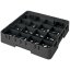 Cambro Koš Camrack 16 pozic, výška sklenice 9 cm - Černá