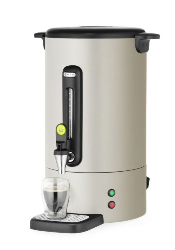 Percolator UNIQ, HENDI, designed by Robert Bronwasser, 14L, Krémová, 230V/1750W, 357x380x(H)502mm