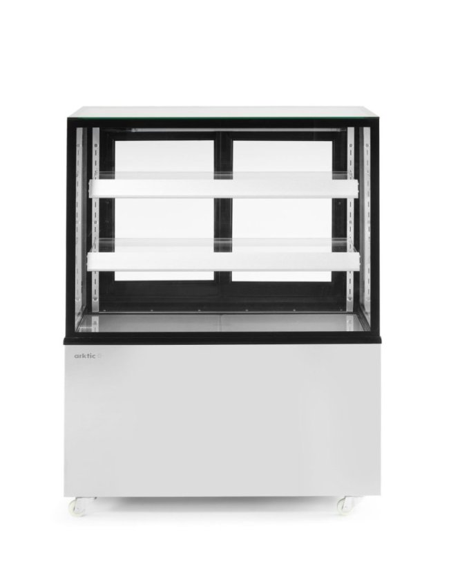 Vitrína se 2 policemi, Arktic, 230V/480W, 677x994x(H)1230mm