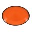 RAK Porcelain RAK Talíř oválný 32 x 23 cm, oranžová | RAK-LENNOP32OR