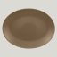 RAK Porcelain RAK Genesis talíř oválný 36 x 27 cm, hnědá | RAK-GNNNOP36CR