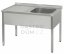 OEM dřez - 140x60, nádoba 50x50x30 cm vpravo