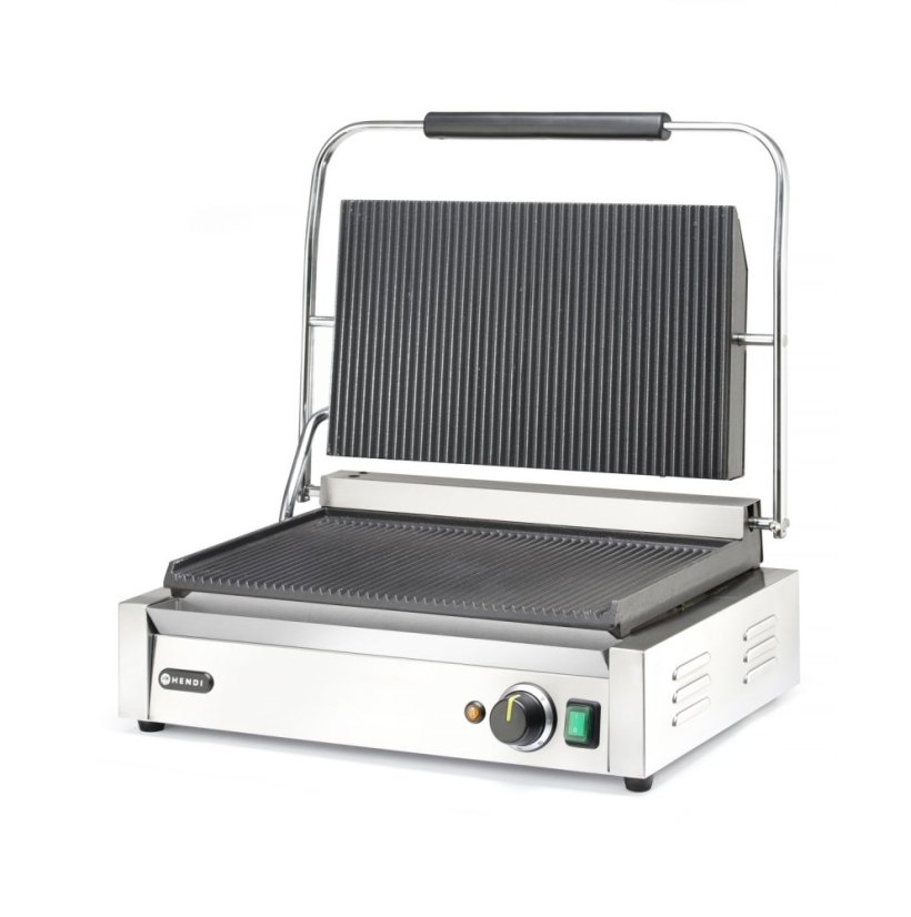 Kontaktní gril Panini XL, HENDI, 230V/2700W, 548x464x(H)216mm
