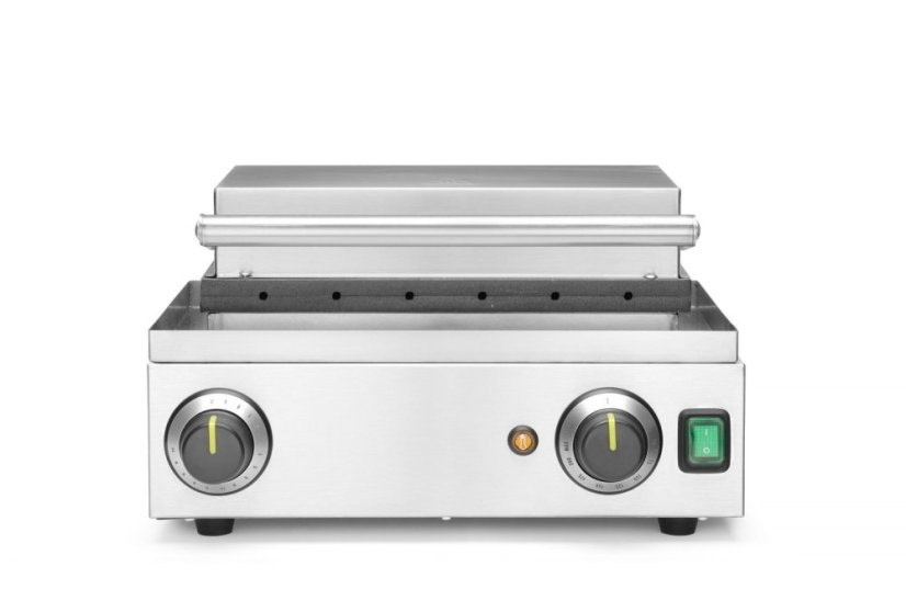 Vaflovač na kukuřičné psíky, HENDI, 230V/1550W, 390x378x(H)229mm