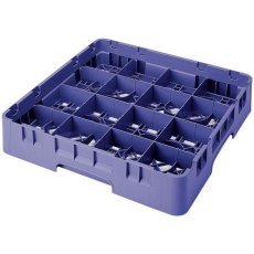 Cambro Koš Camrack 16 pozic, výška sklenice 21,6 cm - Modrá