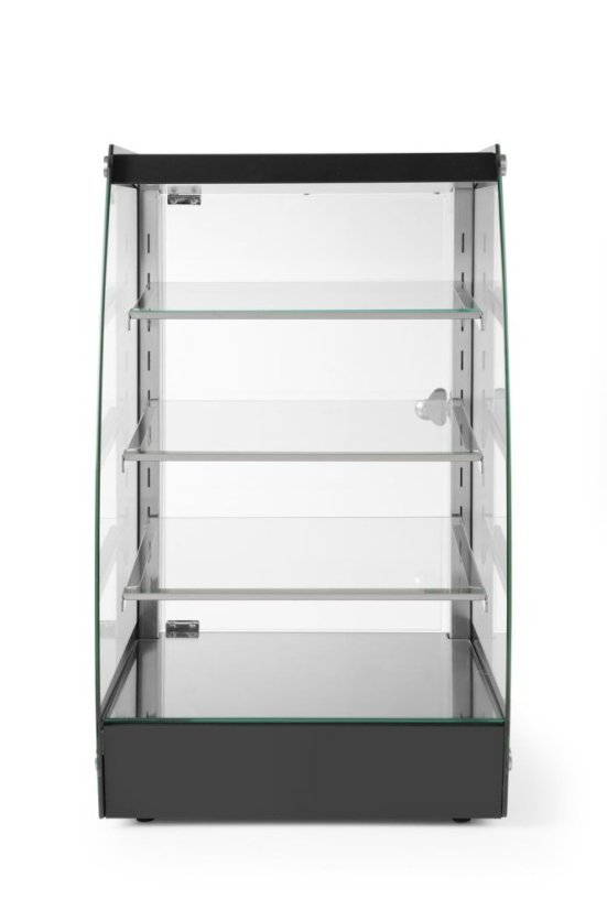 Vitrína s dvířkami a 4 policemi 75 l, HENDI, 230V/2W, 415x390x(H)716mm