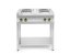 Elektrický vařič Kitchen Line – 4 plotýnky s otevřenou podstavou, HENDI, Kitchen Line, 400V/10400W, 800x700x(H)900mm