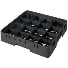 Cambro Koš Camrack 16 pozic, výška sklenice 32 cm - Černá