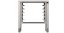 Podstavec pod pec pro MKF464S, MKF664S, MKF1064S, HENDI, 710x640x(H)770mm