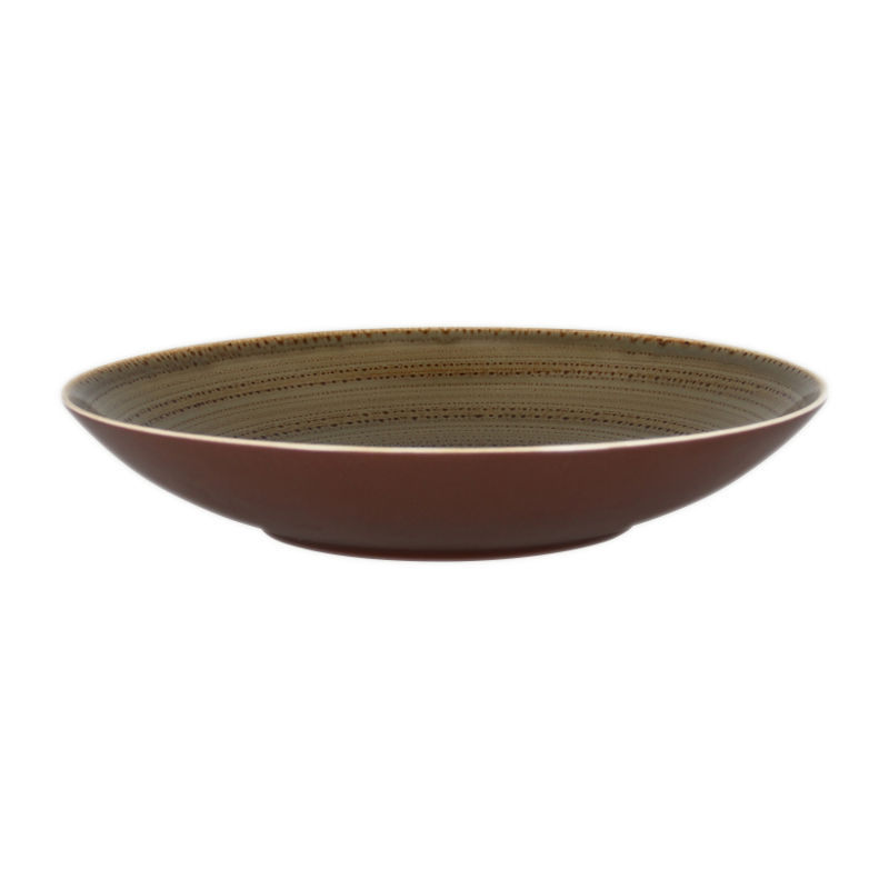 RAK Porcelain RAK Twirl talíř hluboký 30 cm – alga | RAK-TWBUBC30AL