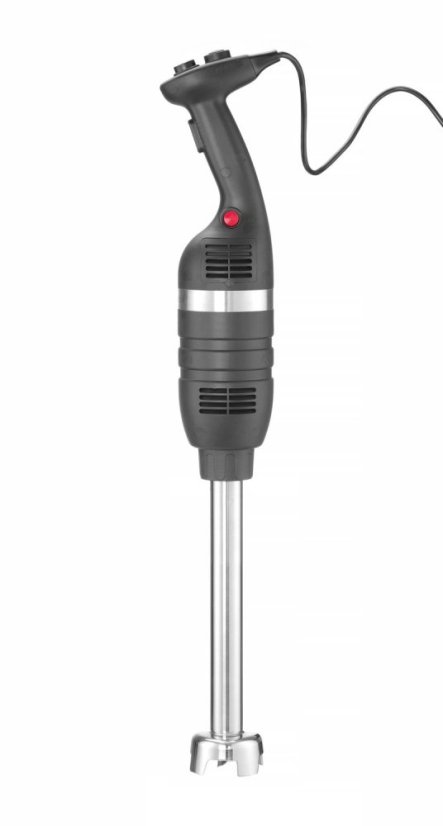 Tyčový mixér 500 s variabilní rychlostí a mixovací hřídelí 400 mm, HENDI, Kitchen Line, Černá, 230V/500W, ⌀100x816mm
