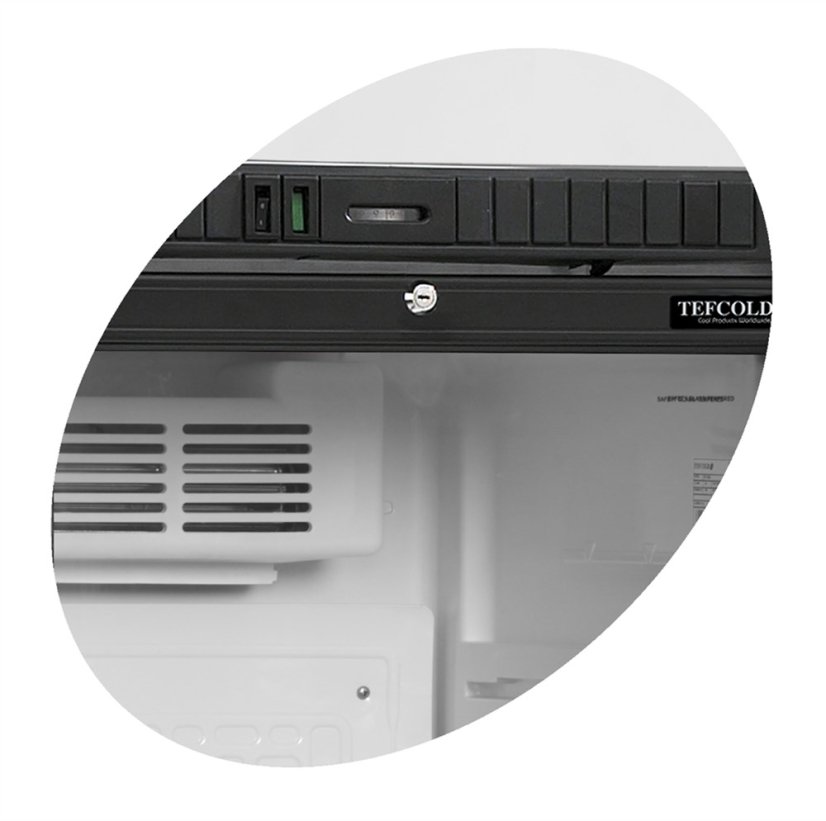 Chladicí skříň prosklená TEFCOLD SCU 2375
