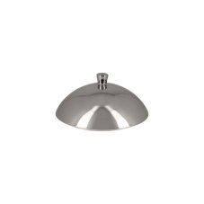 RAK Porcelain RAK Metalfusion poklička pro talíř hluboký Gourmet 13,6 cm, stříbrná | RAK-MFFDCL01S