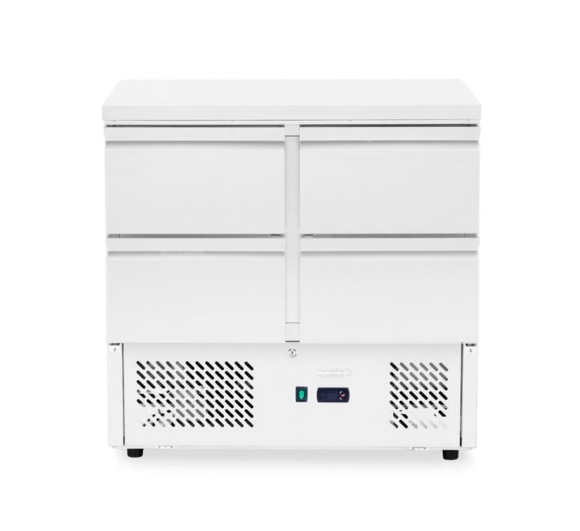 Chladicí pult, 4 zásuvky, Arktic, 97L, Stříbrná, 230V/220W, 900x700x(H)868mm