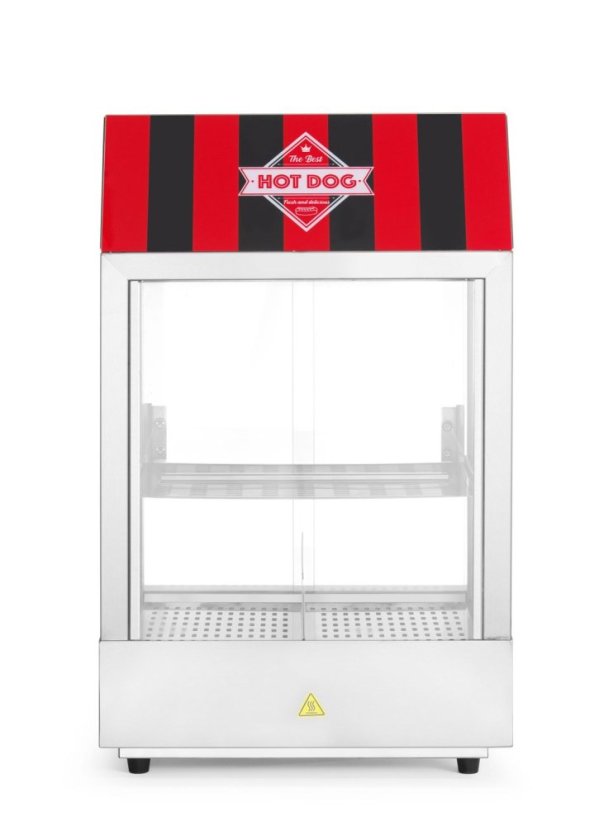 Ohřívač na hot dogy, HENDI, Stříbrná, 230V/2000W, 508x445x(H)693mm