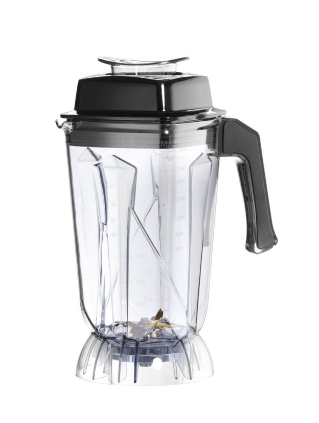 Barový mixér, HENDI, 2,5L, Černá, 230V/1680W, 320x250x(H)532mm