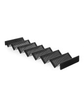 Držák na chleba v roli - perforovaný, HENDI, Černá, 580x170x(H)40mm
