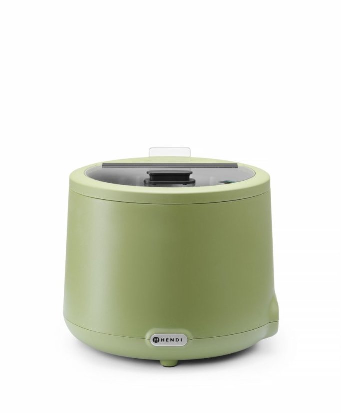 Kotlik na polévku UNIQ, HENDI, designed by Robert Bronwasser, 8L, Zelená, 230V/500W, ⌀365x(H)325mm