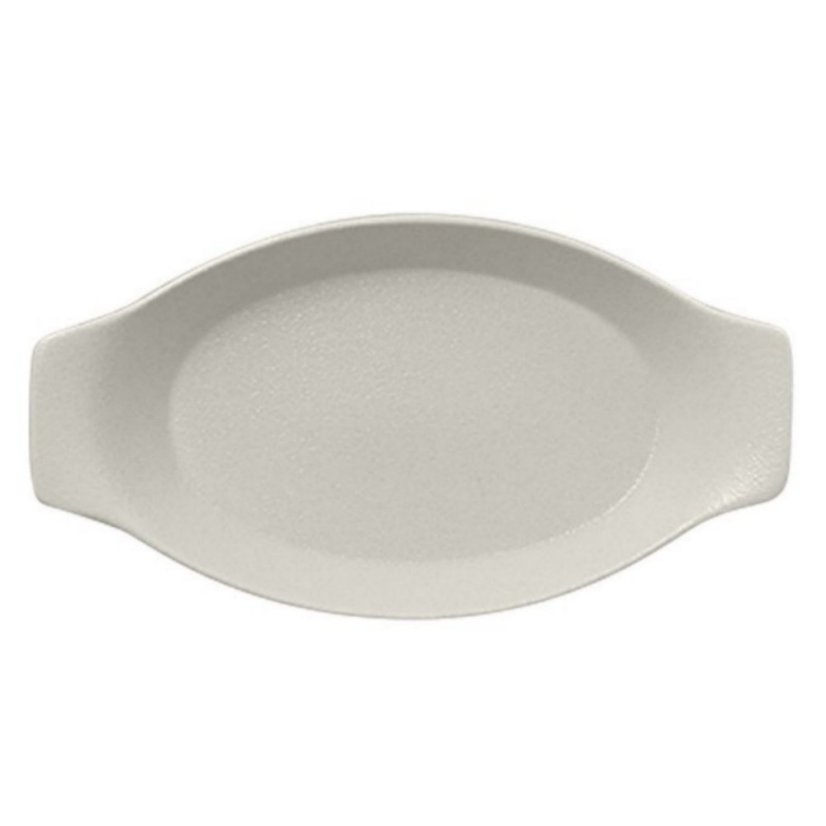 RAK Porcelain RAK Talíř oválný s rukojetí 78 cl, bílá | RAK-NFOPOD30WH