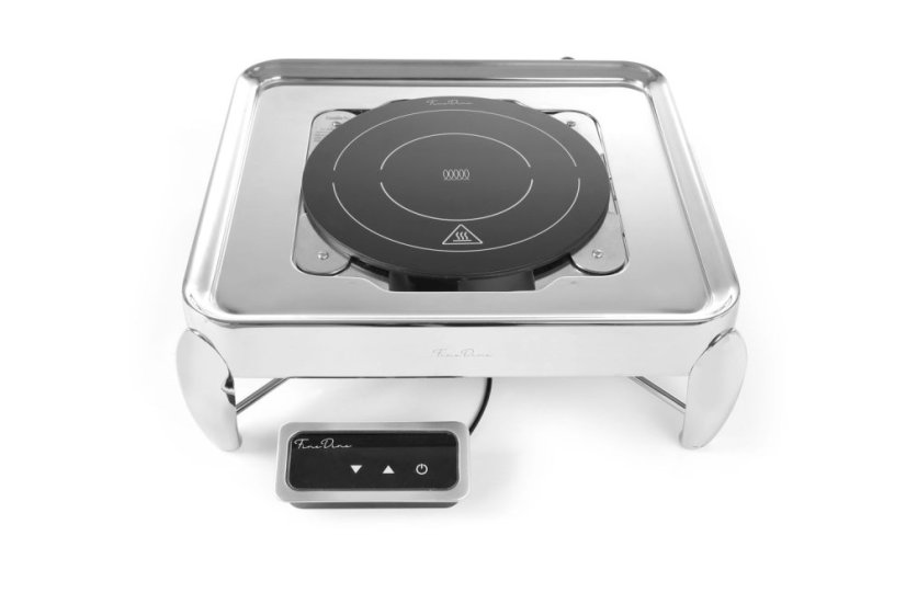 Indukční varná deska, HENDI, Černá, 230V/800W, ⌀245x(H)80mm
