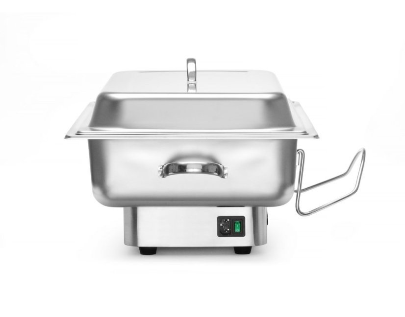 Elektrický ohřívač pokrmů Pollina, HENDI, Profi Line, 9L, Stříbrná, 230V/900W, 587x440x(H)273mm