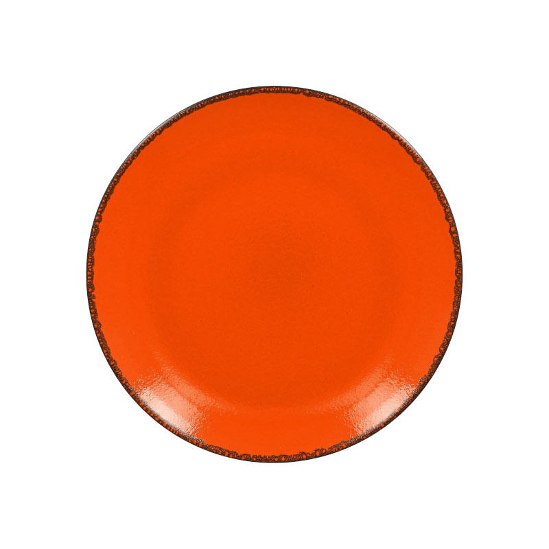 RAK Porcelain RAK Fire talíř mělký coupe pr. 24 cm, oranžový | RAK-FRNNPR24OR