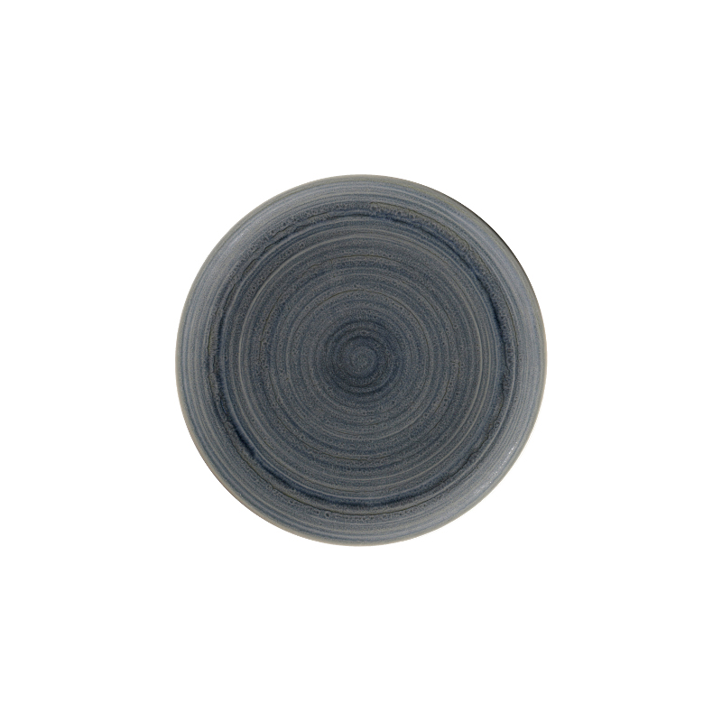 RAK Porcelain RAK Spot talíř 28 cm,  šedomodrý | RAK-SJDNNPR28