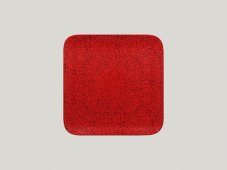 RAK Porcelain RAK Ruby talíř čtvercový 24 × 24 cm – červená | RAK-RBAUSP24