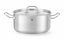 Hrnce na dušení s nízkým víkem, HENDI, Kitchen Line, 4,9L, ⌀240x(H)110mm