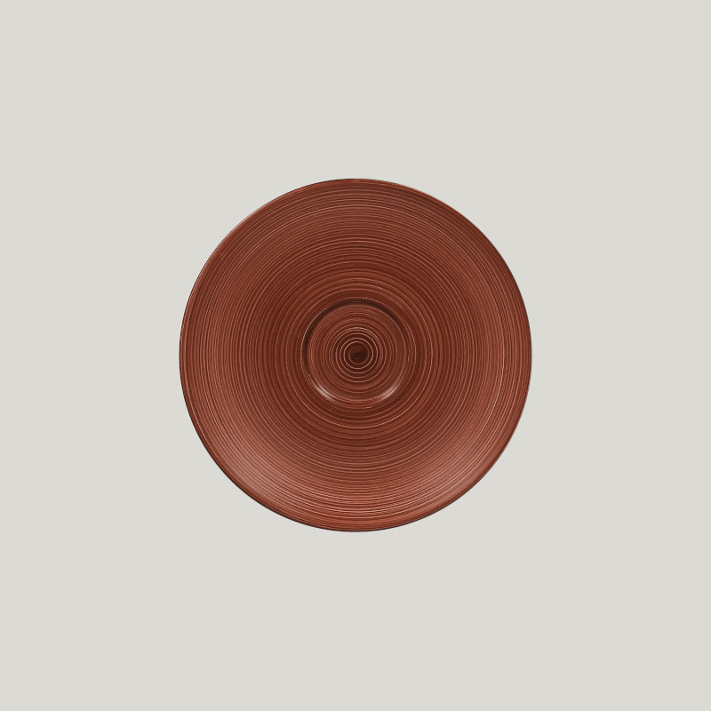 RAK Porcelain RAK Trinidad podšálek pr. 15 cm, hnědý | RAK-TRCLSA15BW