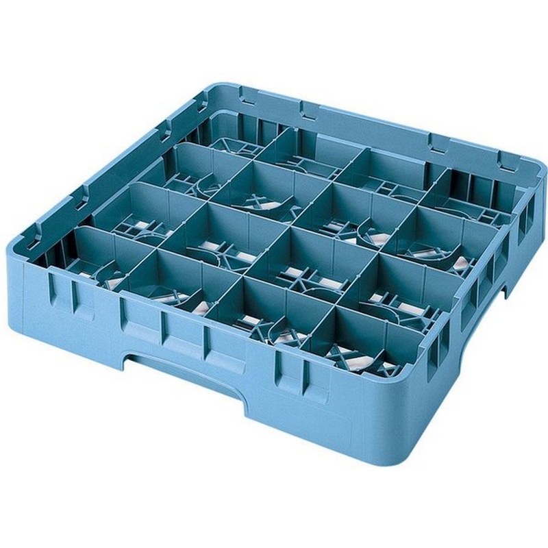 Cambro Koš Camrack 16 pozic, výška sklenice 23,8 cm - Tyrkysová