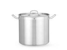 Vysoký hrnec na dušení – s poklicí, HENDI, Profi Line, 24L, ⌀320x(H)300mm
